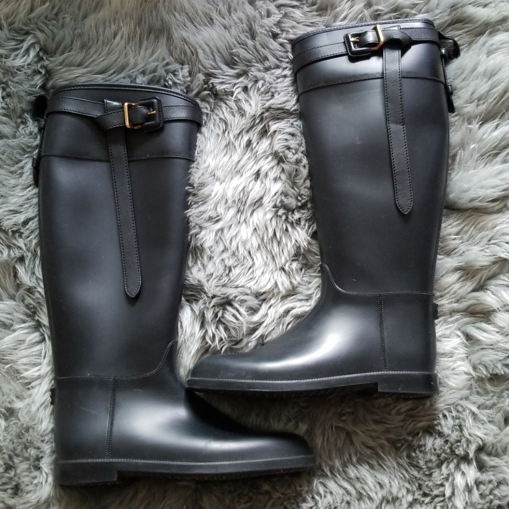BURBERRY Rain / Equestrian Boots